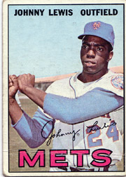 1967 Topps Baseball Cards      091      Johnny Lewis